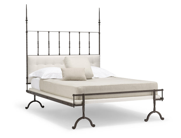 17th Century Italian Iron Bed (Low Post)