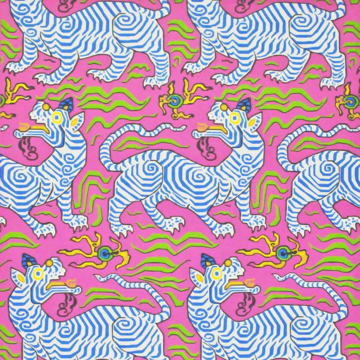 Tibet Wallpaper - Hot Pink   Nc16