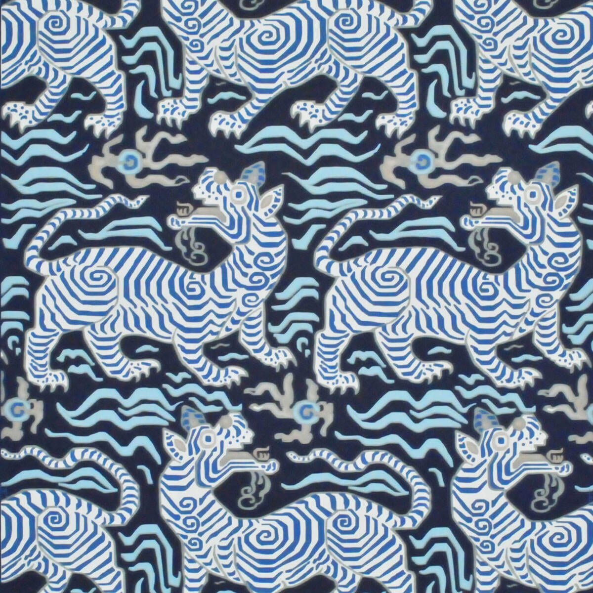 Tibet Wallpaper - Blues      Nc16