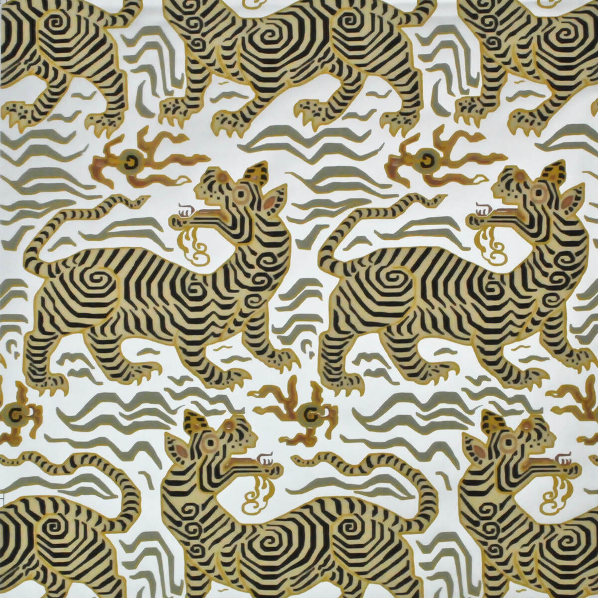 Tibet Wallpaper - Silver     Nc16