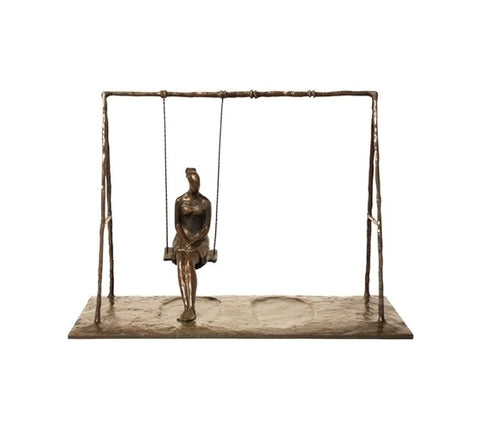 Girl on Swing