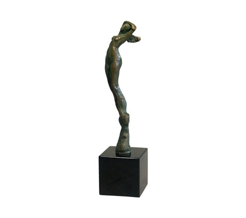 Female Statuette Woman with Arms Overhead