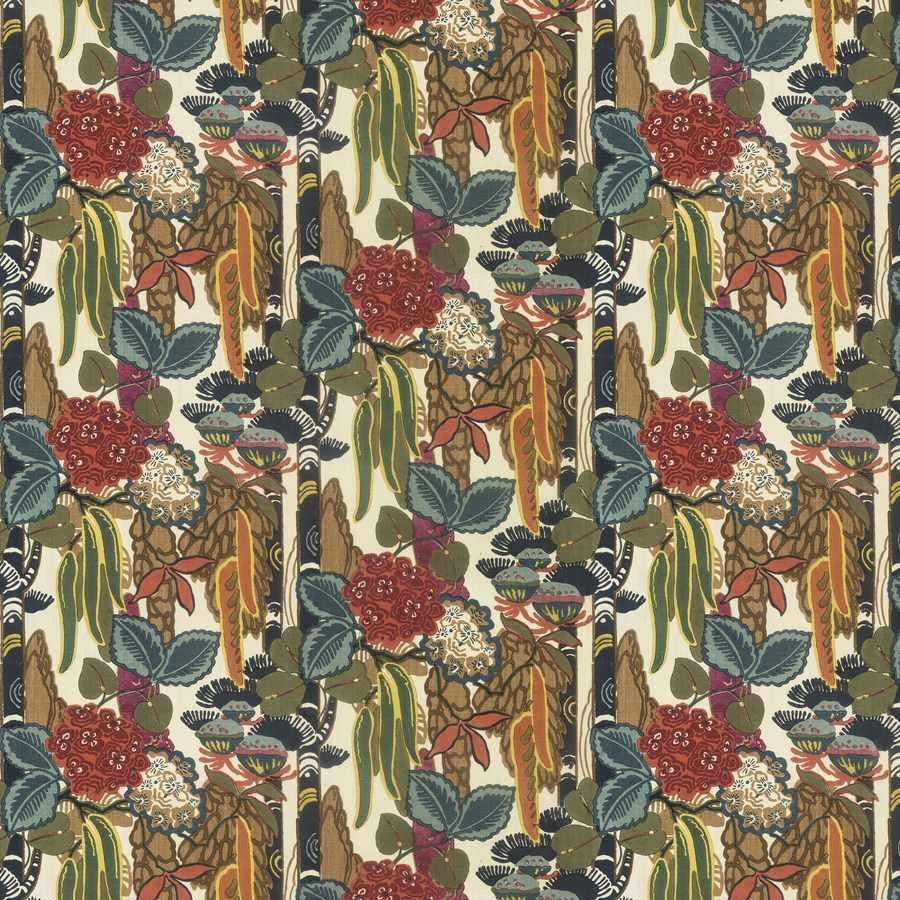 Akasaka Hand Block - Red / Blue