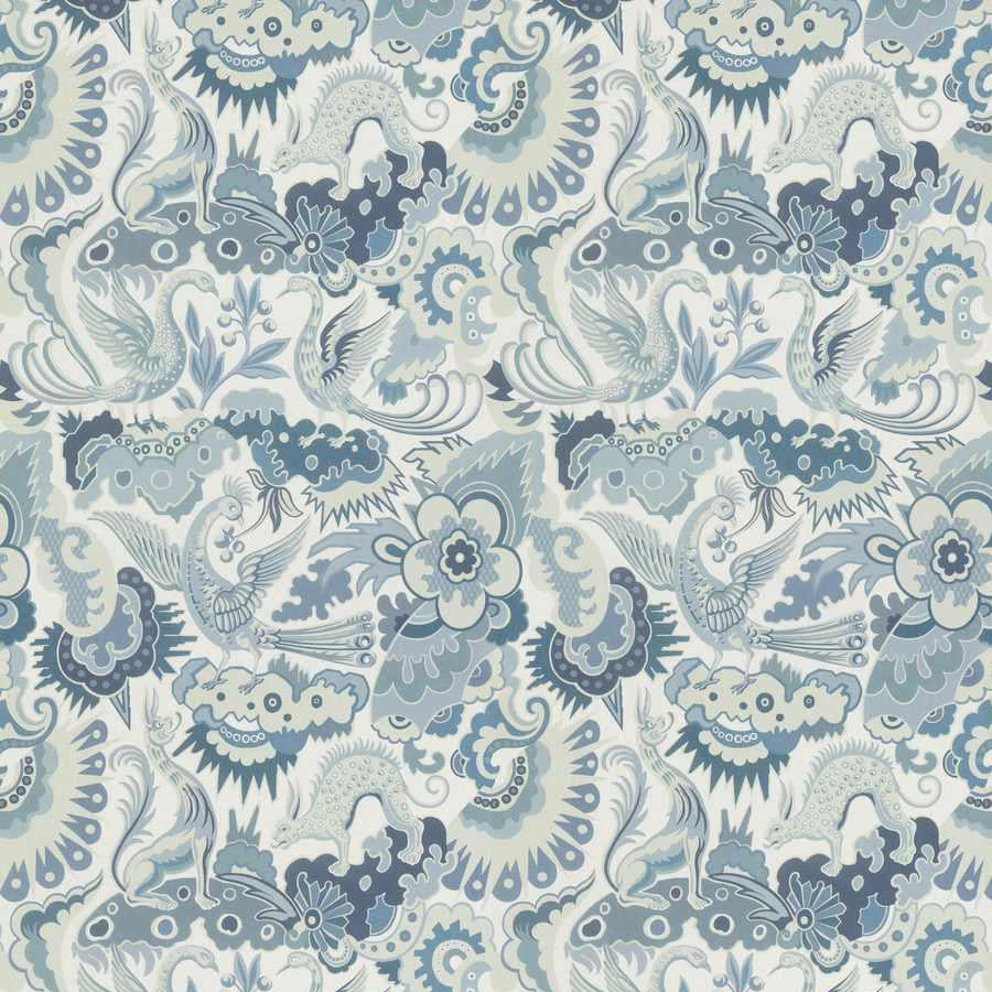 Les Chimeres Print - Blues