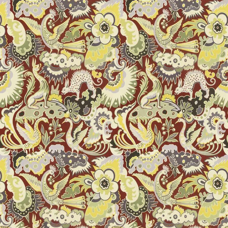 Les Chimeres Print - Burnt Sienna