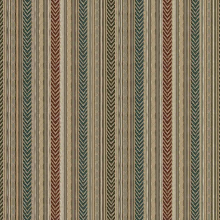 Sevres Stripe - Sienna/Pine
