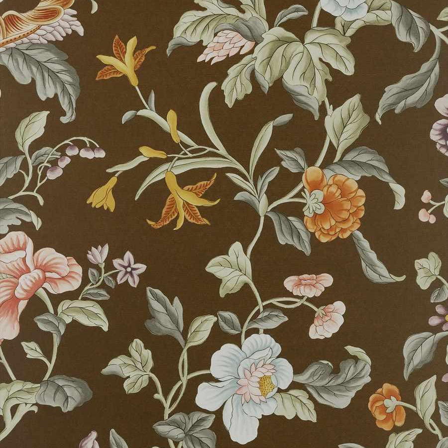 Marguerite Wallpaper - Cacao