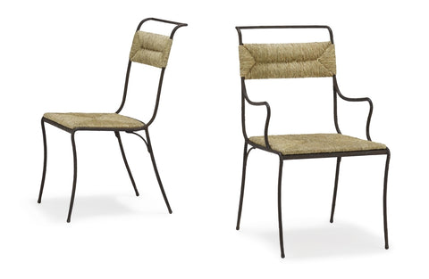 Tuilerie Garden Arm & Side Chairs (Rush)