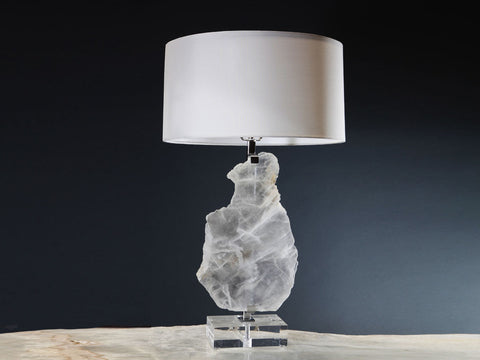 Floating Selenite Lamp