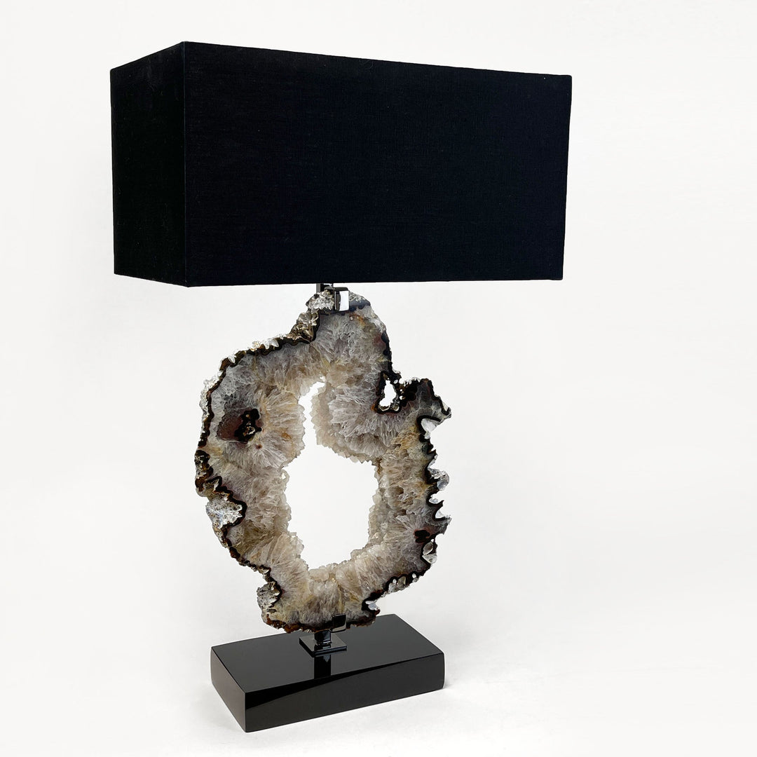 Crystal Cluster Lamp