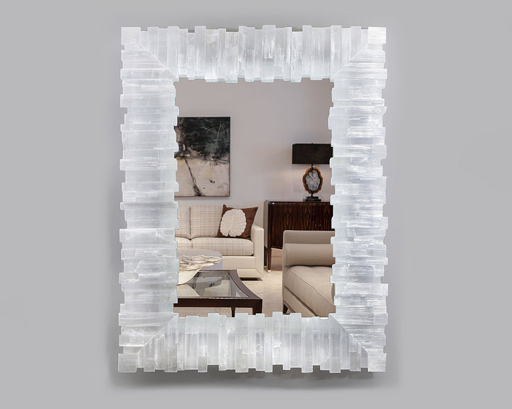 Rectangle Selenite Mirror