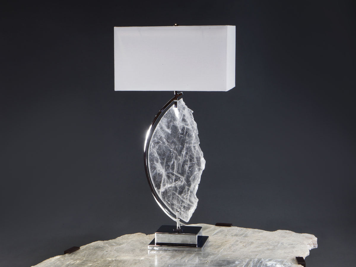 Profile Selenite Lamp
