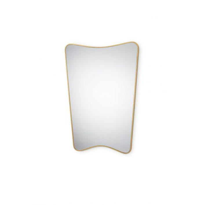 Small Gertrude Mirror - New Gold