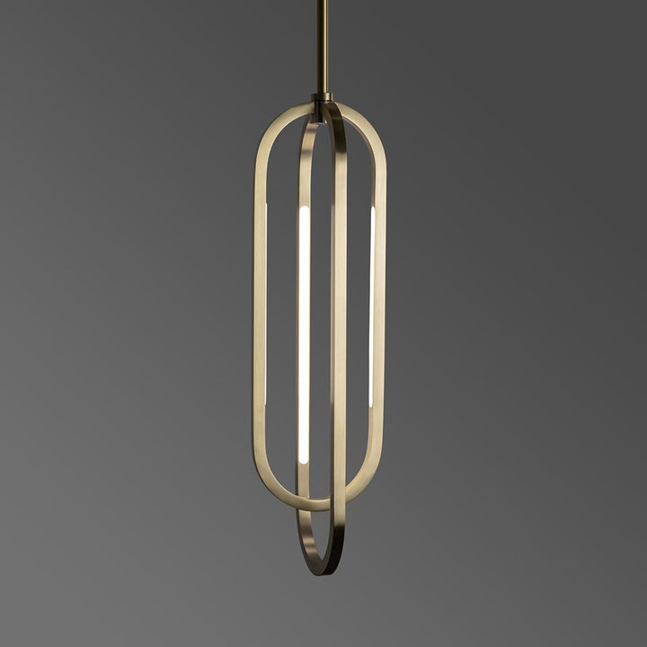 Ovalo Pendant Double