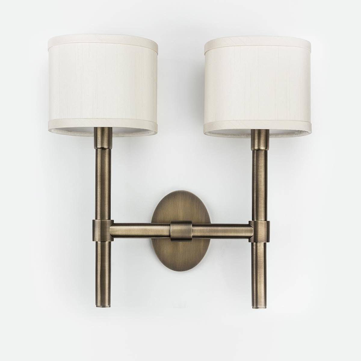 Oval Sconce Double