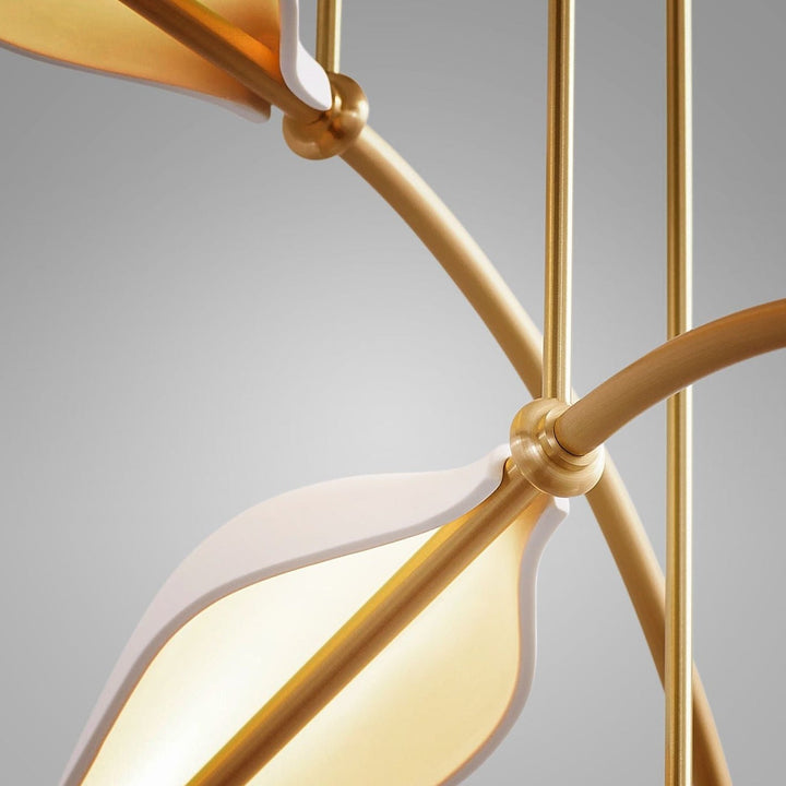 The Spire Leaf Pendant (Falling Leaves)