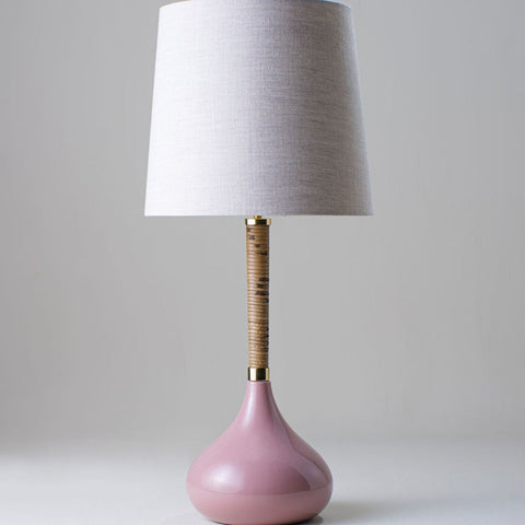 Phoebe Lamp - Smoky Pink