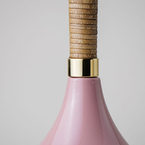 Phoebe Lamp - Smoky Pink