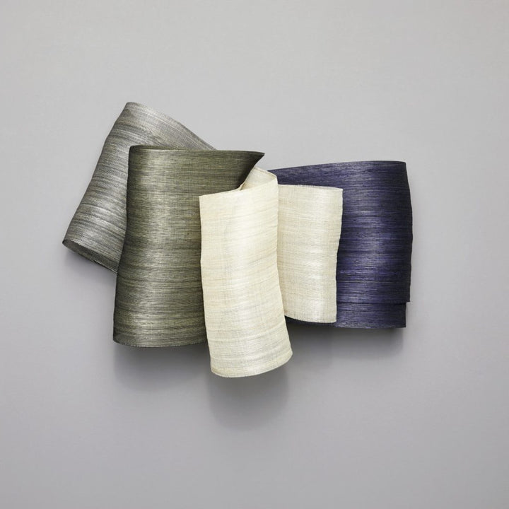 Abaca Mixed II - Flamed, Natural