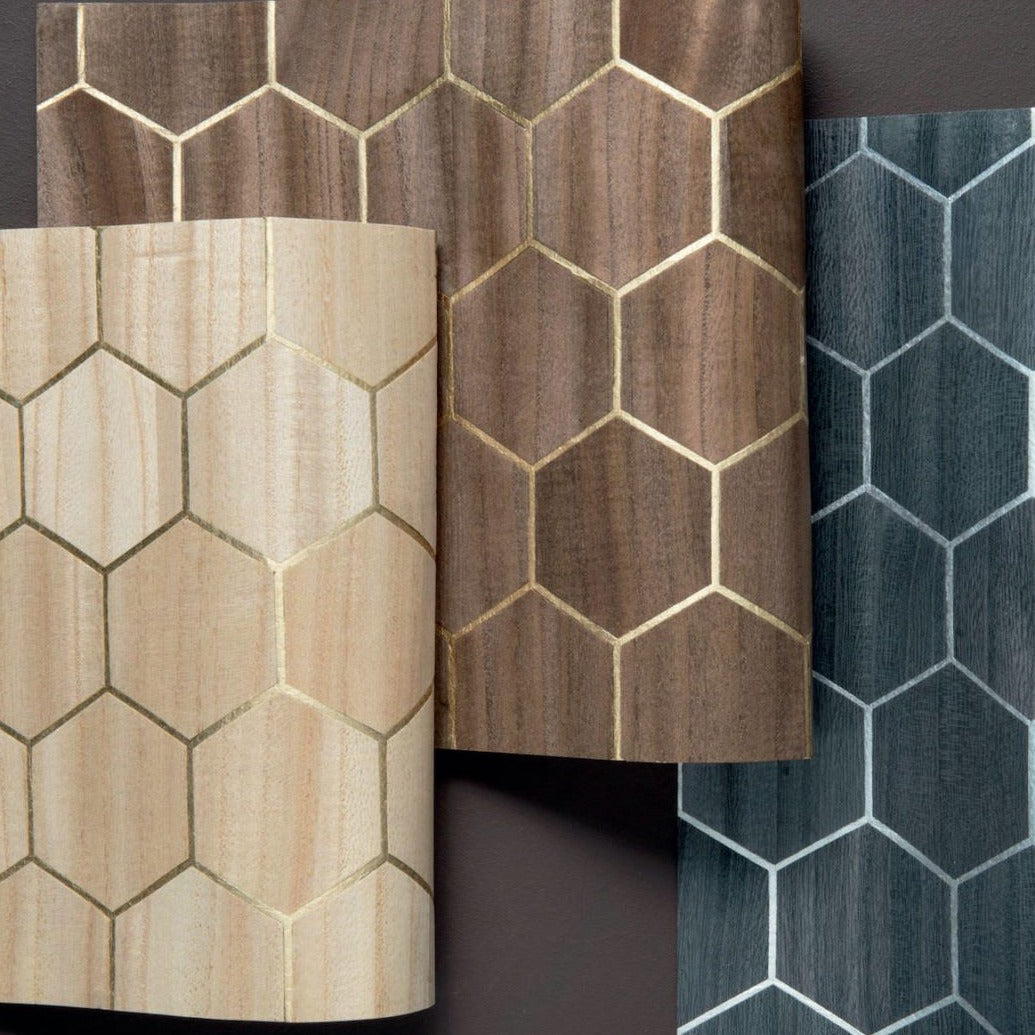 Wall Wood - Alveole, Silver Gray