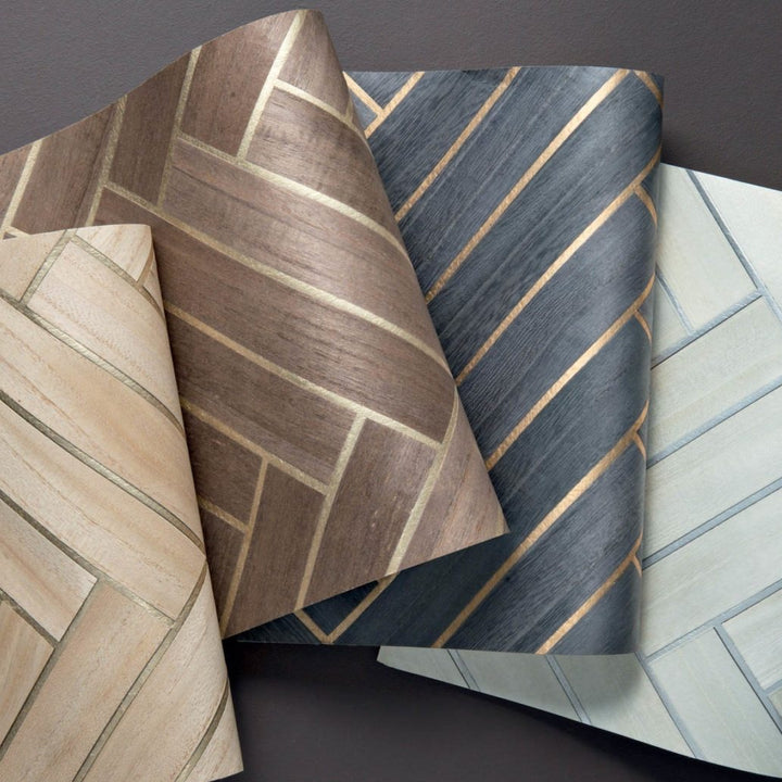 Wall Wood - Chevron, Blonde Gold