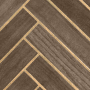 Wall Wood - Chevron, Tobacco Gold