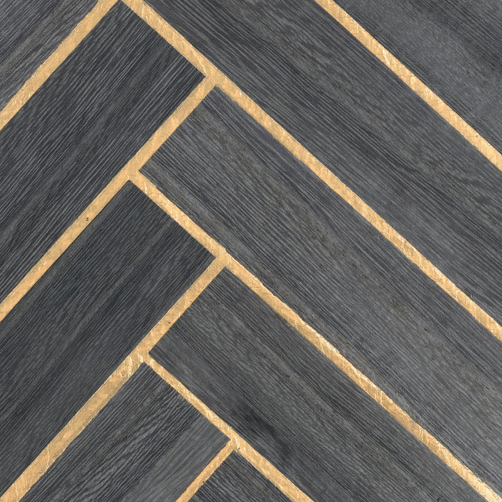 Wall Wood - Chevron, Gold Gray