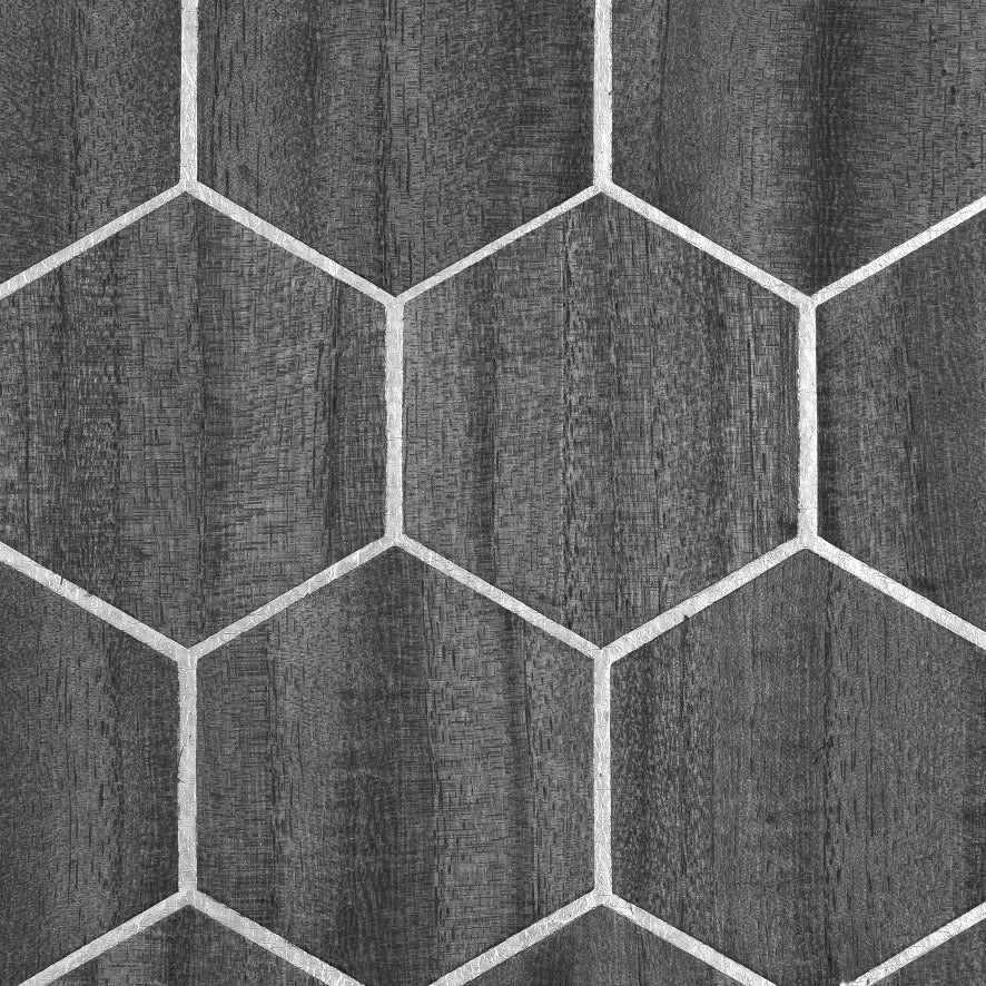 Wall Wood - Alveole, Silver Gray
