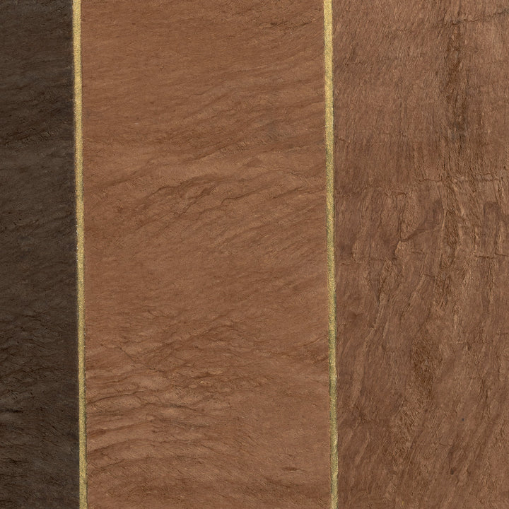 Murier Mural - Oval Murier, Tobacco Bark Gold