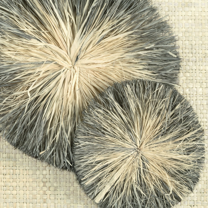 Raffia Mural 2 - Raffia Rosette, Fleece