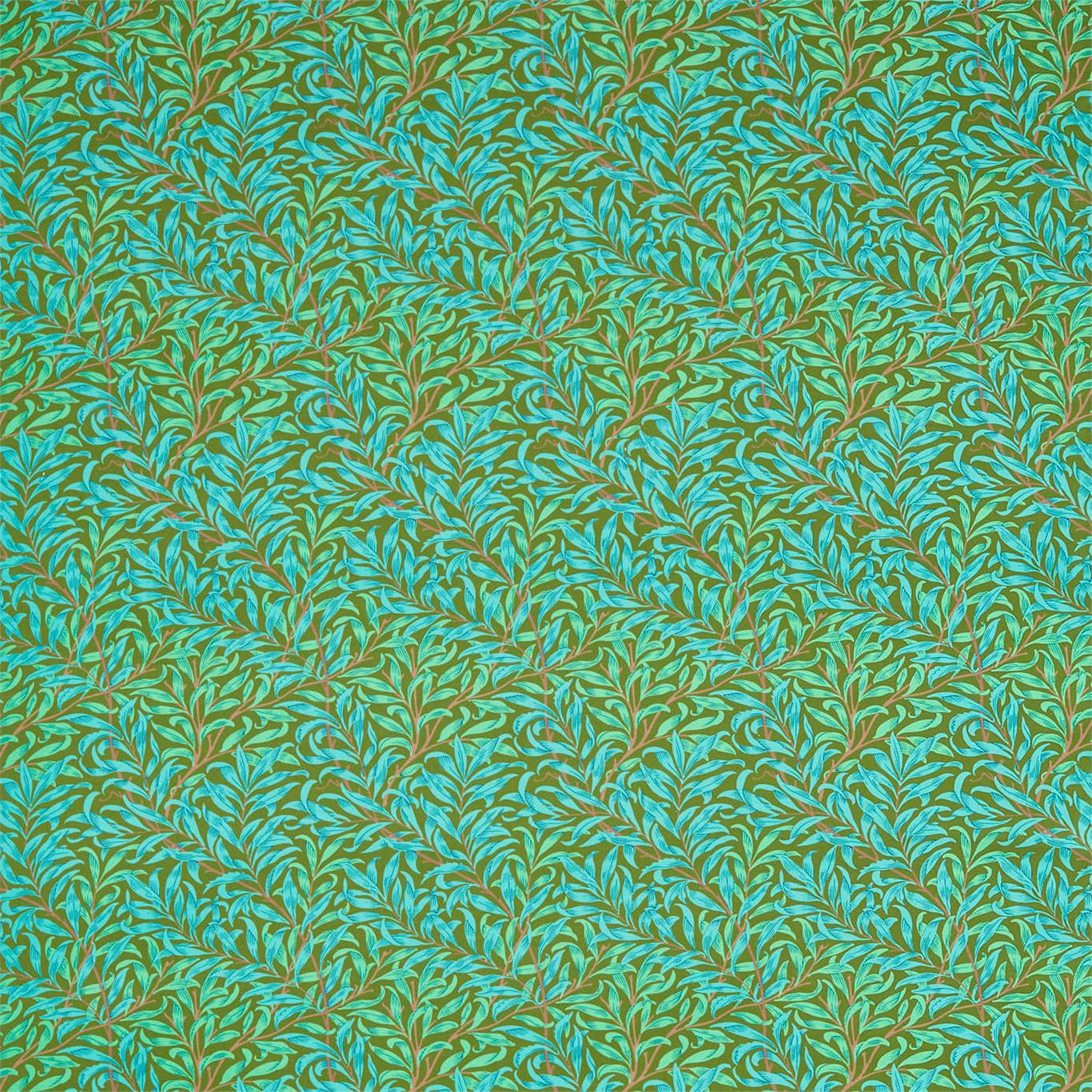 Willow Bough - Olive / Turquoise