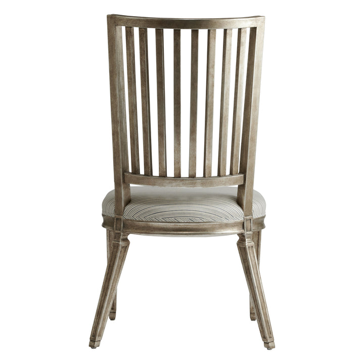 Italian Louis XVI Sidechair Silver