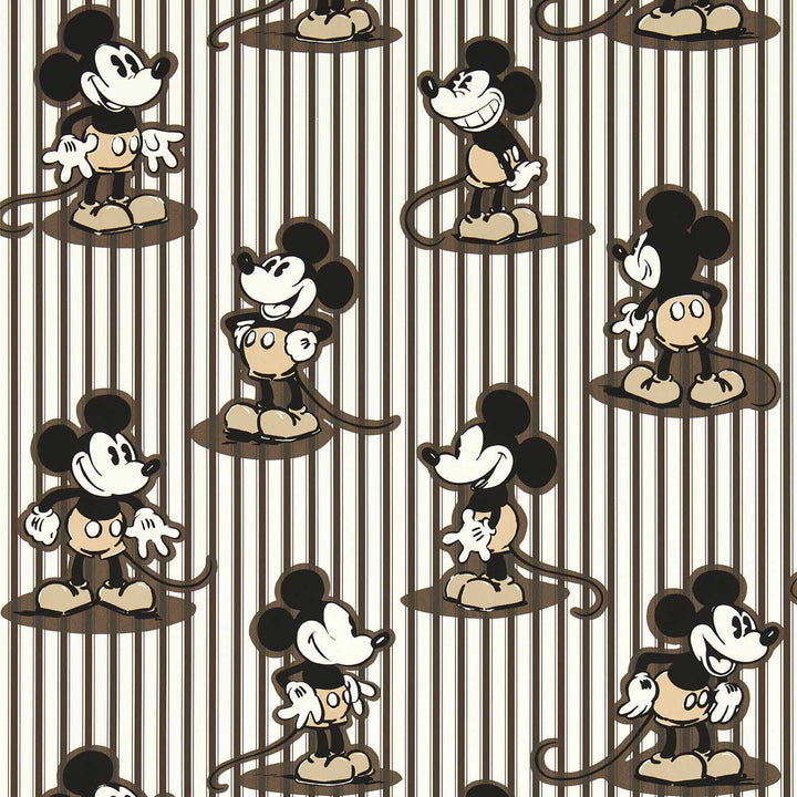 Mickey Stripe Wallcovering - Humbug