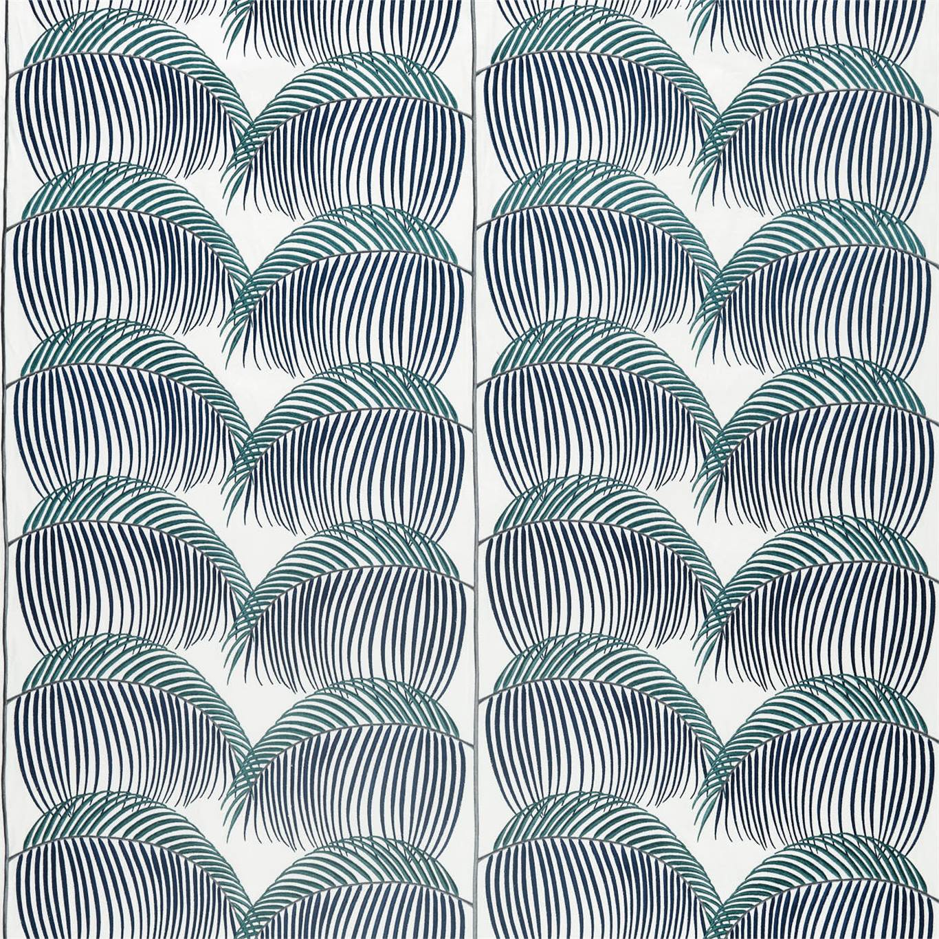 Manila Embroidery - Indigo