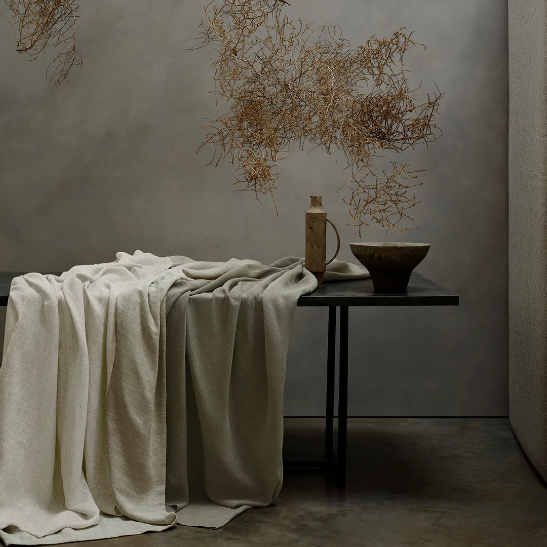 Seed Linen - Peppercorn