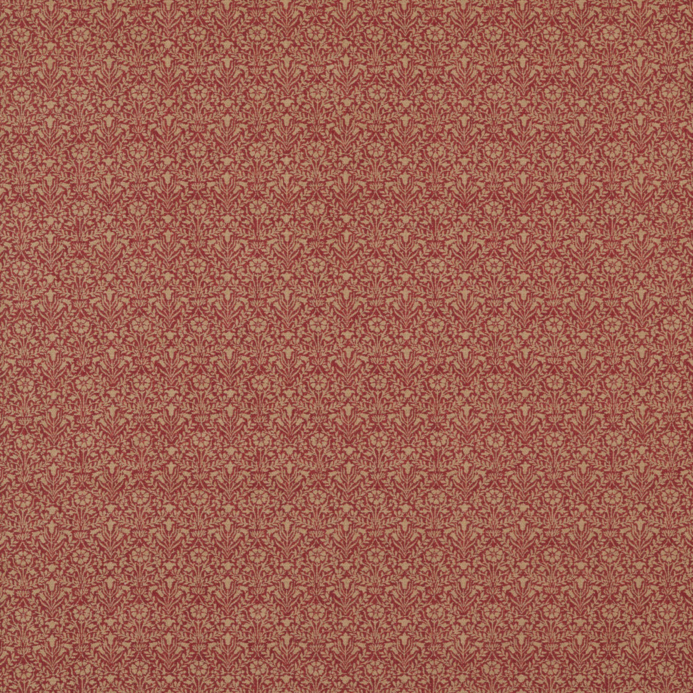 Bellflowers Weave - Russet
