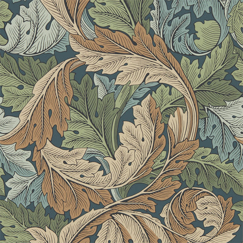 Acanthus - Slate Blue / Thyme