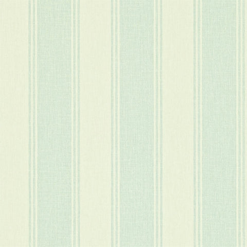 Addison Stripe - Duck Egg / Cream