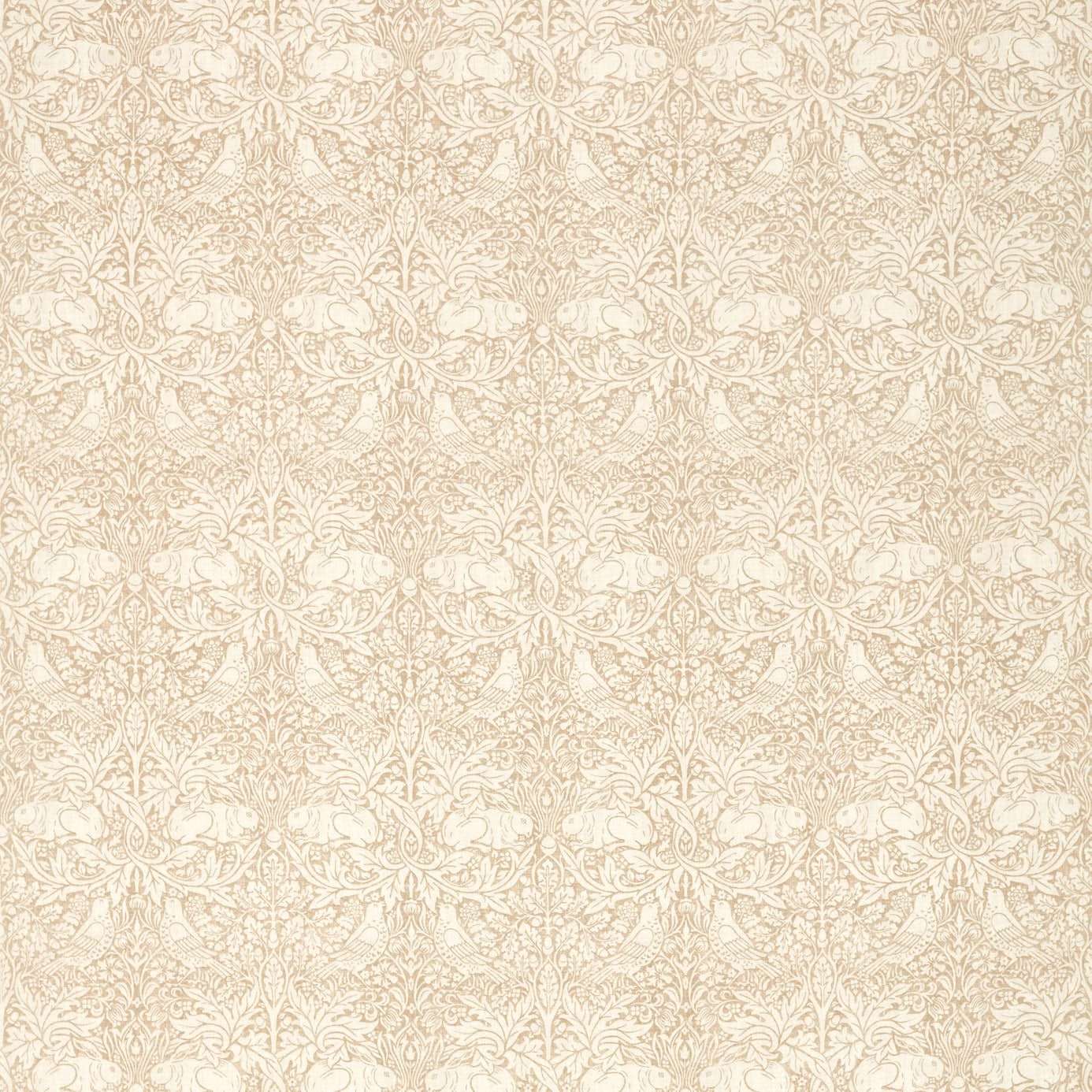 Pure Brer Rabbit Print - Flax