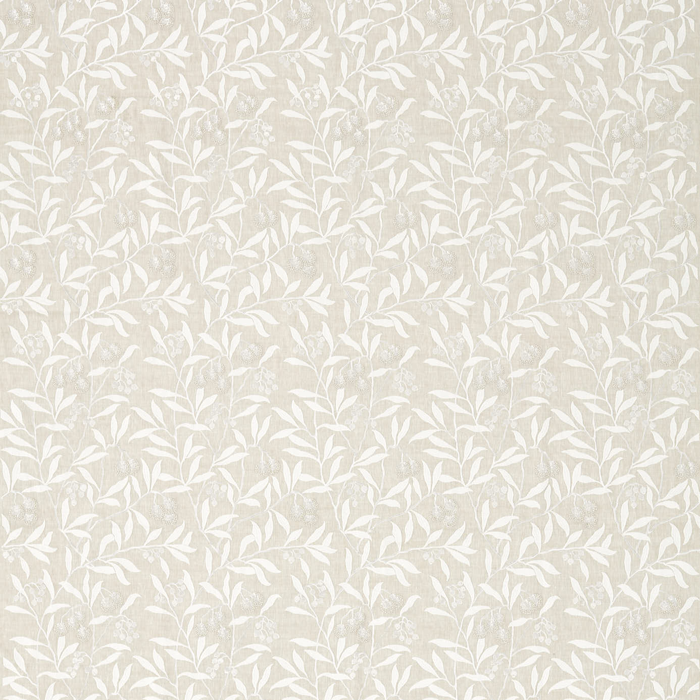 Pure Arbutus Embroidery - Linen