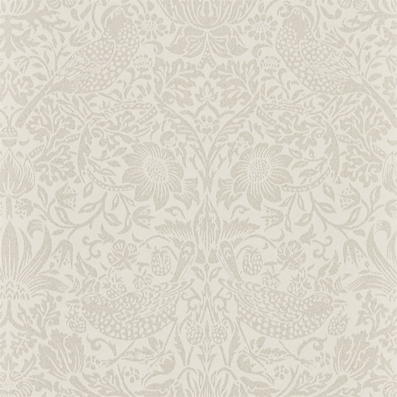 Pure Strawberry Thief - Ecru / Cream