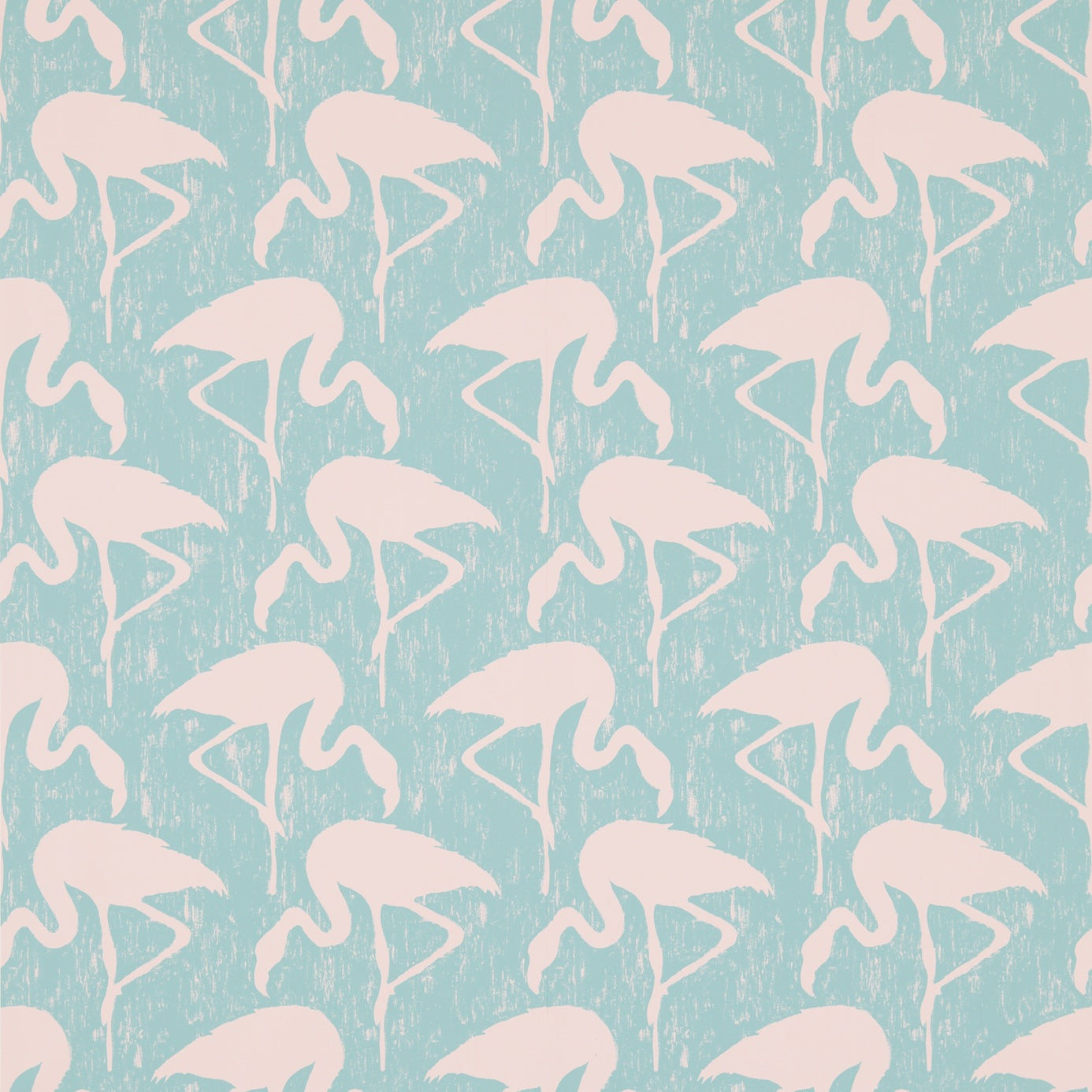 Flamingos - Turquoise Pink