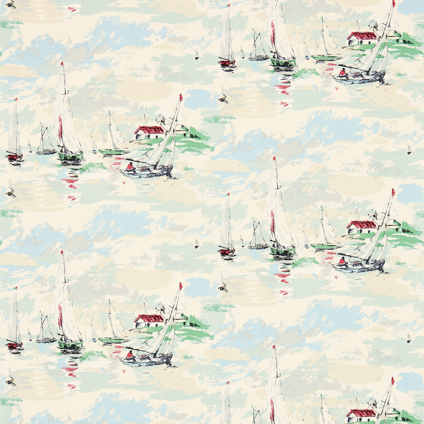 Sail Away - Sea Green