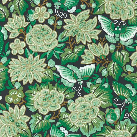Amara Butterfly - Emerald / Ink Black