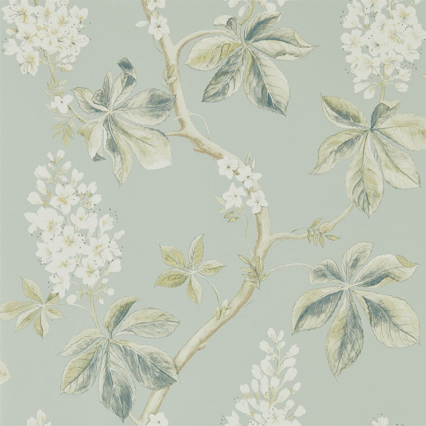 Chestnut Tree - Grey Blue / Sage