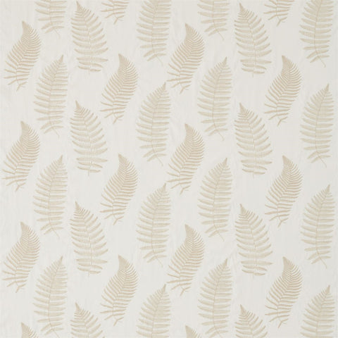 Fern Embroidery - Ivory