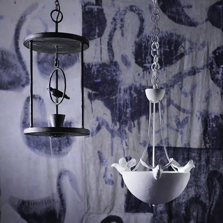 Aubrey Ceiling Light - Plaster White