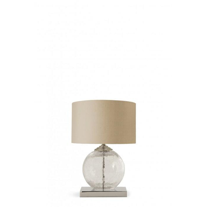 Small Pasteur Lamp - Clear - Nickel Base
