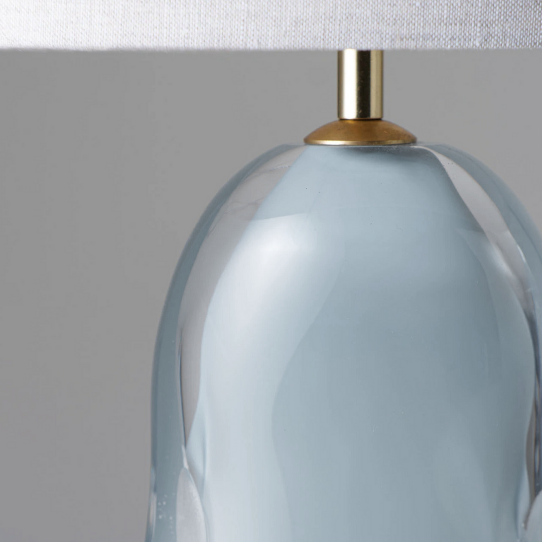 Perfume Bottle Lamp - Pearl Blue