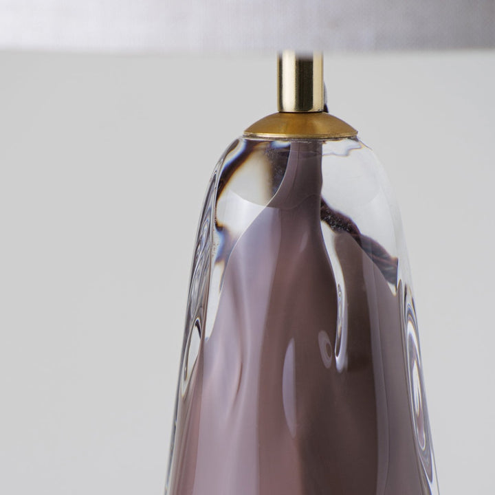 Large Avocado Lamp - Hickory